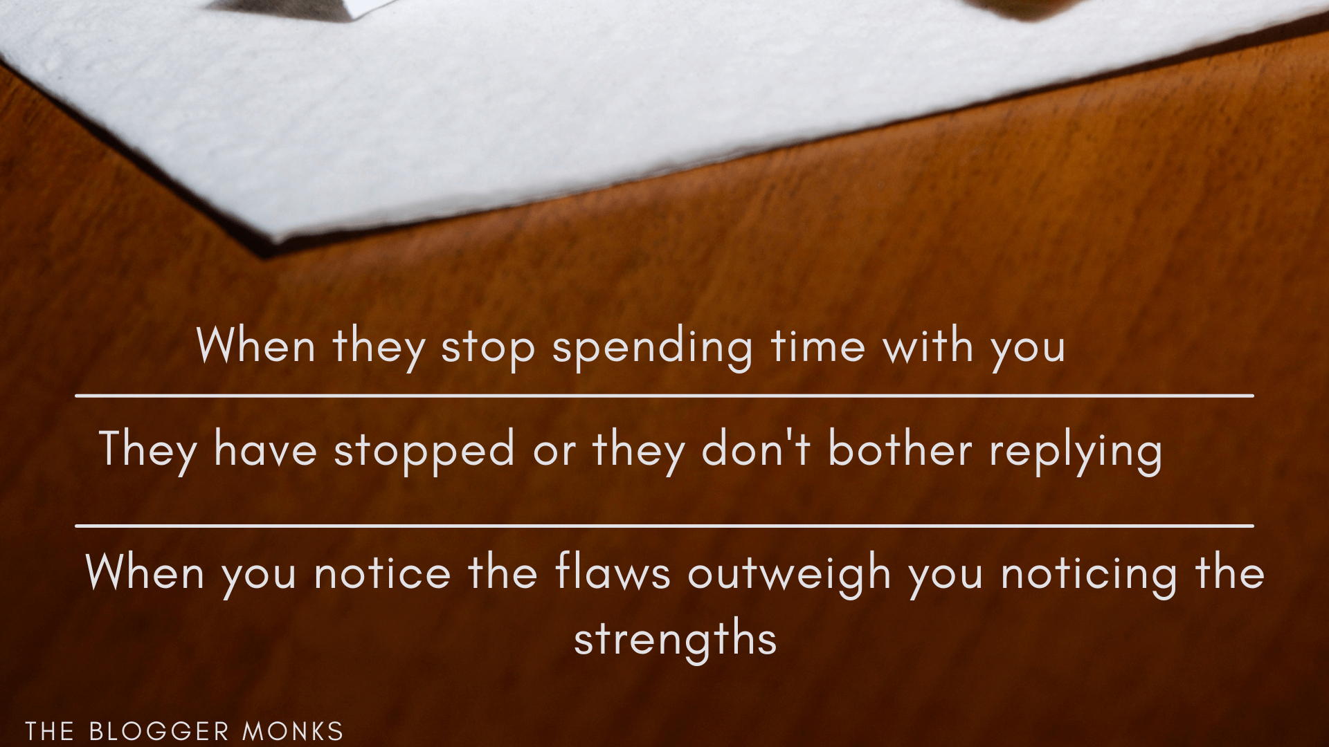 how to know if relationship is over